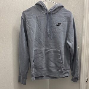 Nike Men's Light Blue Hoodie
